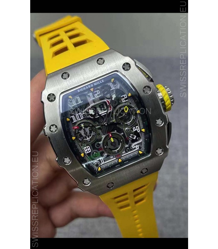 Richard Mille RM11-03 Titanium 1:1 Mirror Quality Swiss Replica Watch 