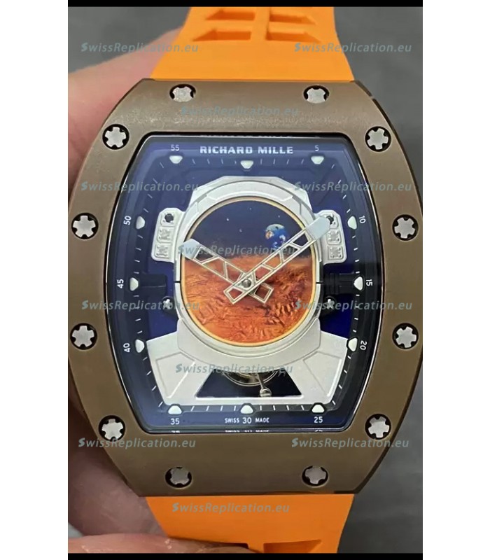 Richard Mille RM52-02 Limited Edition Pharrell Williams Genuine Tourbillon 1:1 Replica Watch 