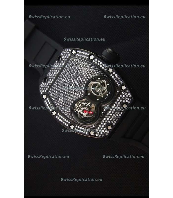 Richard Mille RM053 Tourbillon Pablo Mac Donough Swiss Replica Watch in PVD Case