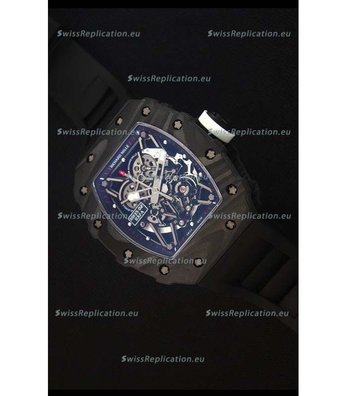 Richard Mille RM035-2 Rafael Nadal Forged Carbon Case with White Crown