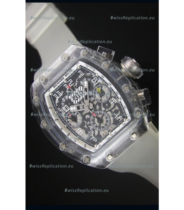 Richard Mille RM056-1 Tourbillon Felipe Massa Chronograh White Bezel Watch