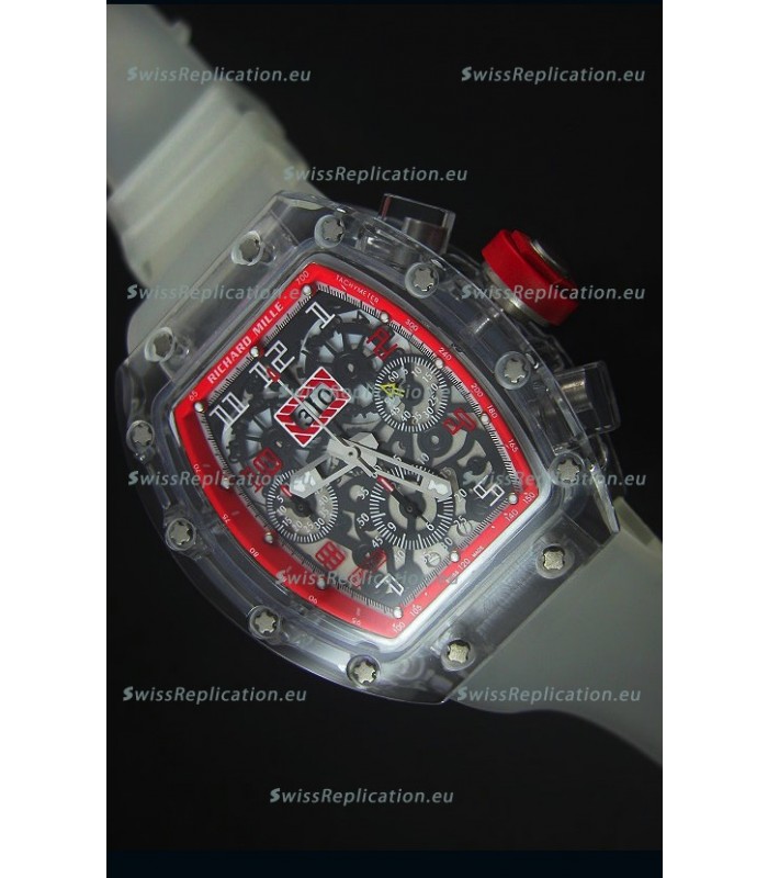 Richard Mille RM056-1 Tourbillon Felipe Massa Chronograh Red Bezel Watch