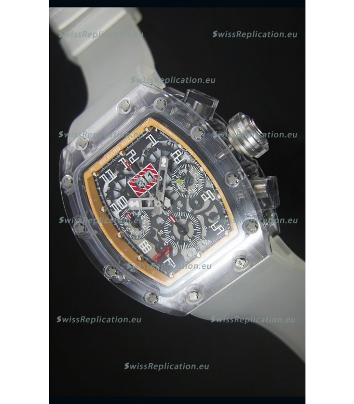 Richard Mille RM056-1 Tourbillon Felipe Massa Chronograh Beige Bezel Watch