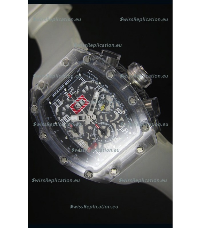 Richard Mille RM056-1 Tourbillon Felipe Massa Chronograh Black Bezel Watch