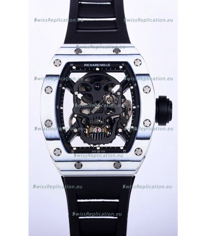 Richard Mille RM052-1 Tourbillon in White NTPT Carbon Casing - 1:1 Mirror Quality