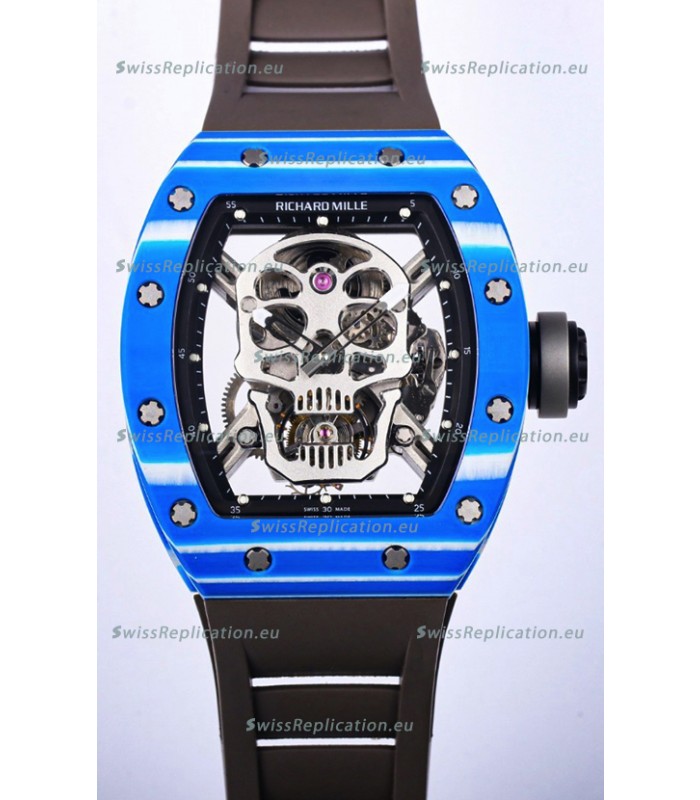 Richard Mille RM052-1 Tourbillon in Blue NTPT Carbon Casing - 1:1 Mirror Quality