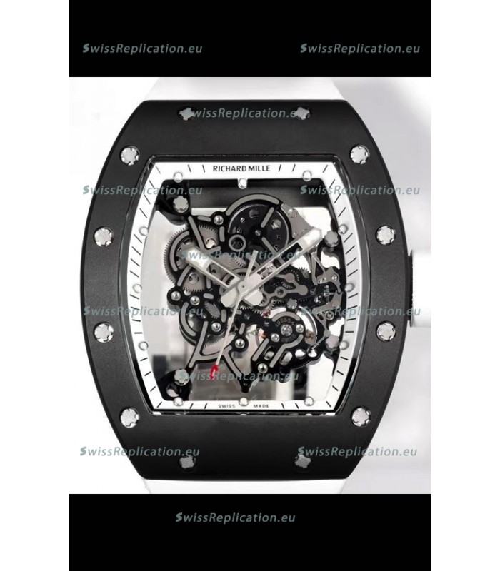 Richard Mille Super Clone RM055 Ceramic Casing with Genuine Tourbillon Watch 
