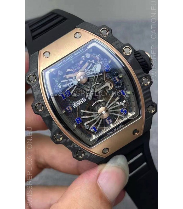 Richard Mille RM21-01 Aerodyne Tourbillon Edition 1:1 Mirror Replica Watch 