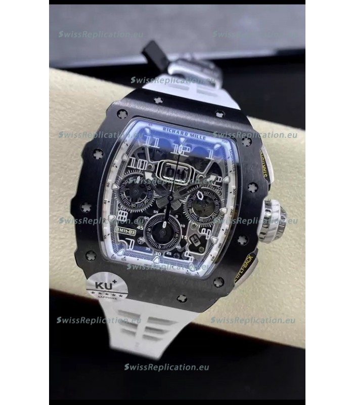Richard Mille RM11-03 Titanium/Black Ceramic 1:1 Mirror Quality Swiss Replica Watch