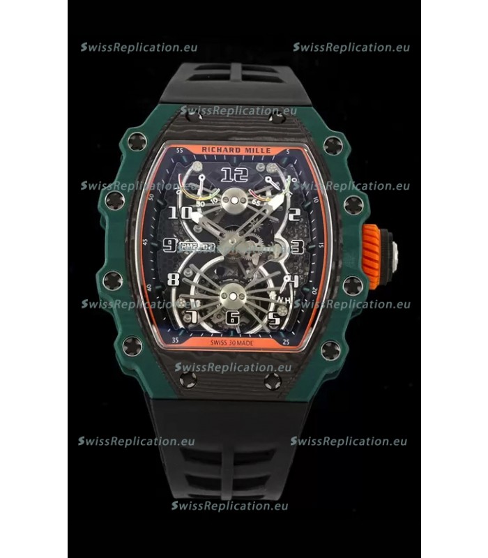 Richard Mille RM21-02 Tourbillon Aerodyne Edition 1:1 Mirror Replica Watch