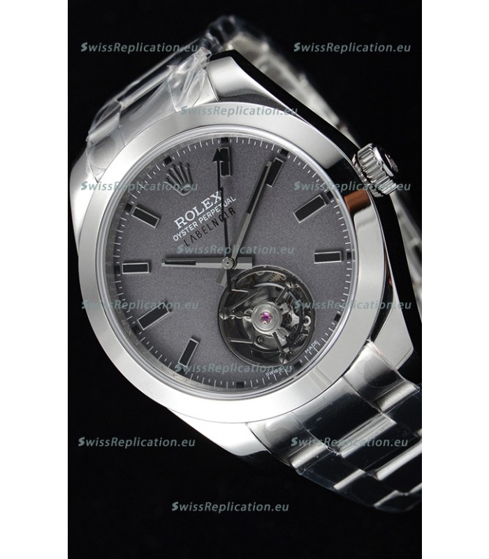 Rolex Milgauss LABELNOIR Tourbillon Swiss Replica Watch Steel Case