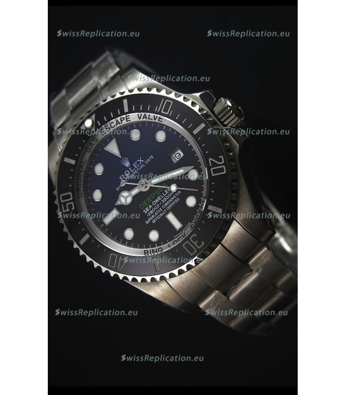 Rolex Sea-Dweller Deepsea Blue 116660 2017 Best Edition 1:1 Ultimate Mirror Swiss Watch
