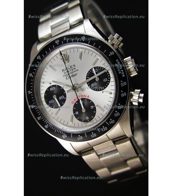 Rolex Daytona Vintage 6263 for CARTIER Edition Swiss Replica - 904L Steel Watch