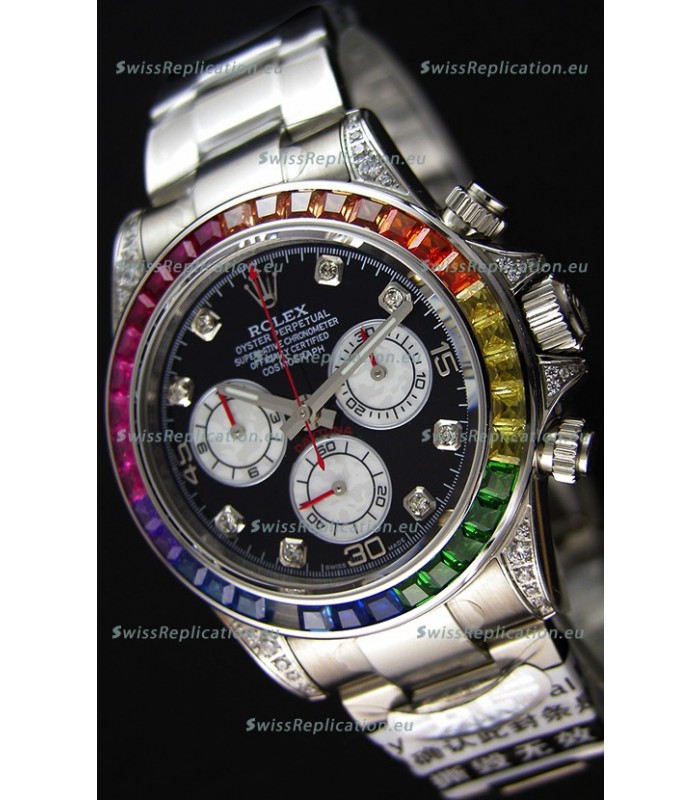 Rolex Cosmograph Daytona 116509 Stainless Steel 1:1 Mirror Cal.4130 Movement - Ultimate 904L Steel Watch