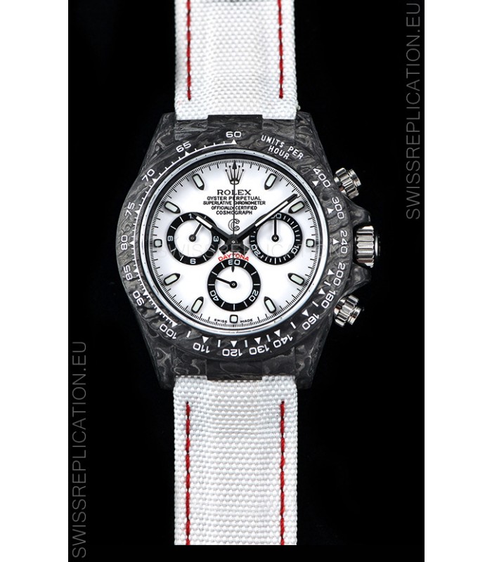 Rolex Daytona CHRONUSART Forged Cabon Casing 1:1 Mirror Replica Multicolored Dial
