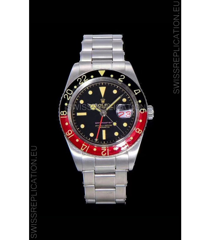 Rolex GMT Master 16710 COKE Vintage Edition Swiss Replica Watch 