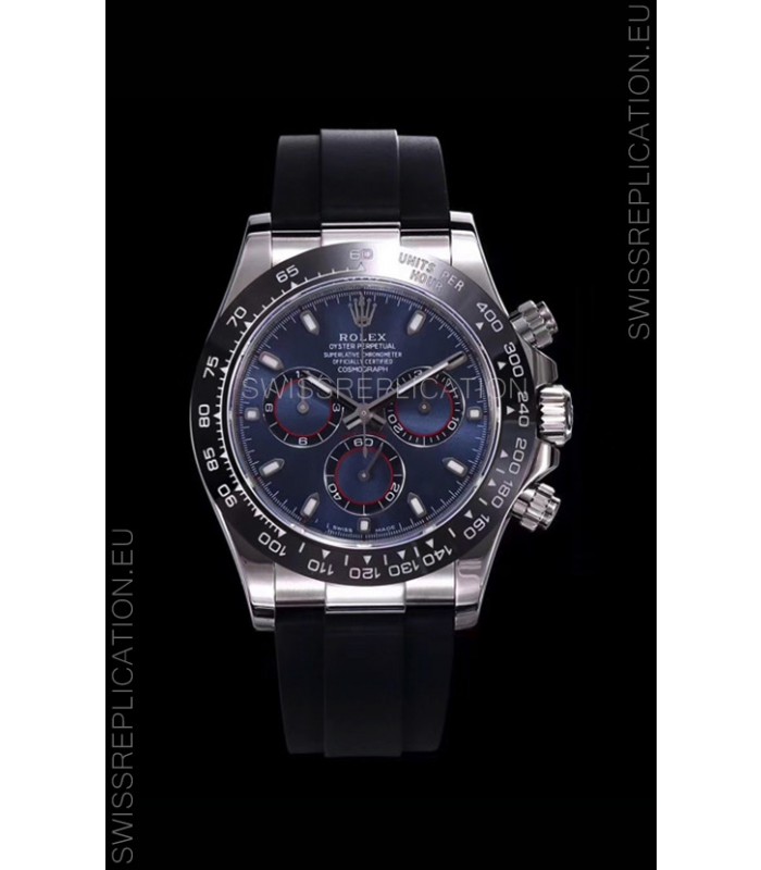 Rolex Daytona 116509 White Gold Original Cal.4130 Movement - 1:1 Mirror 904L Steel Watch