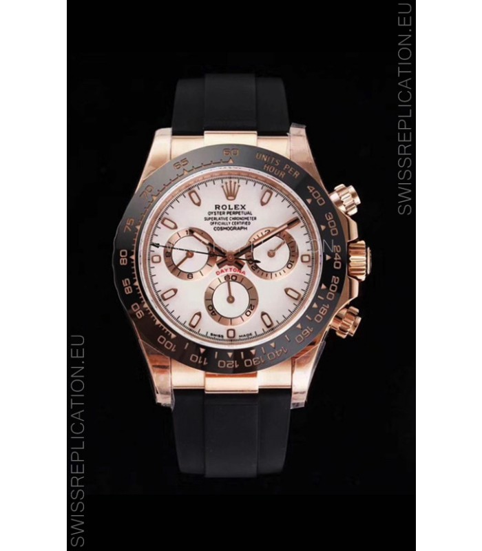 Rolex Daytona 116515LN Everose Gold Original Cal.4130 Movement - 1:1 Mirror 904L Steel Watch