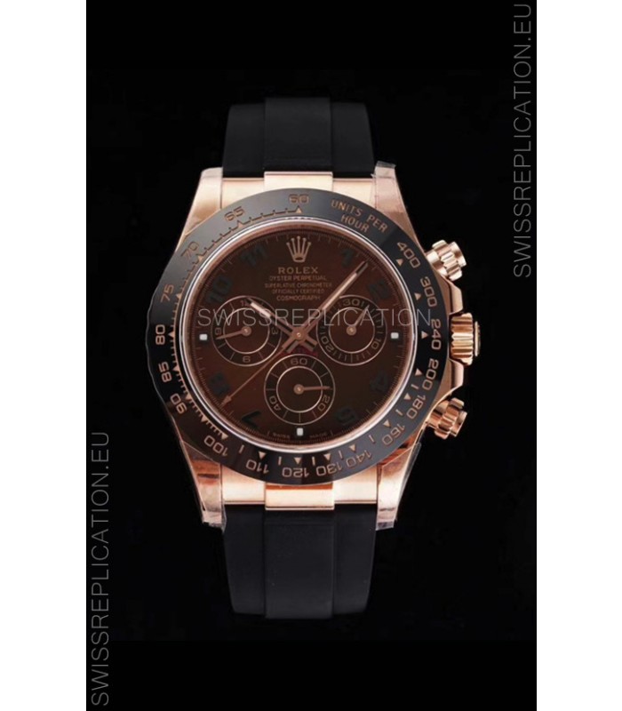 Rolex Daytona 116515LN Everose Cerachrom Original Cal.4130 Movement - 1:1 Mirror 904L Steel Watch