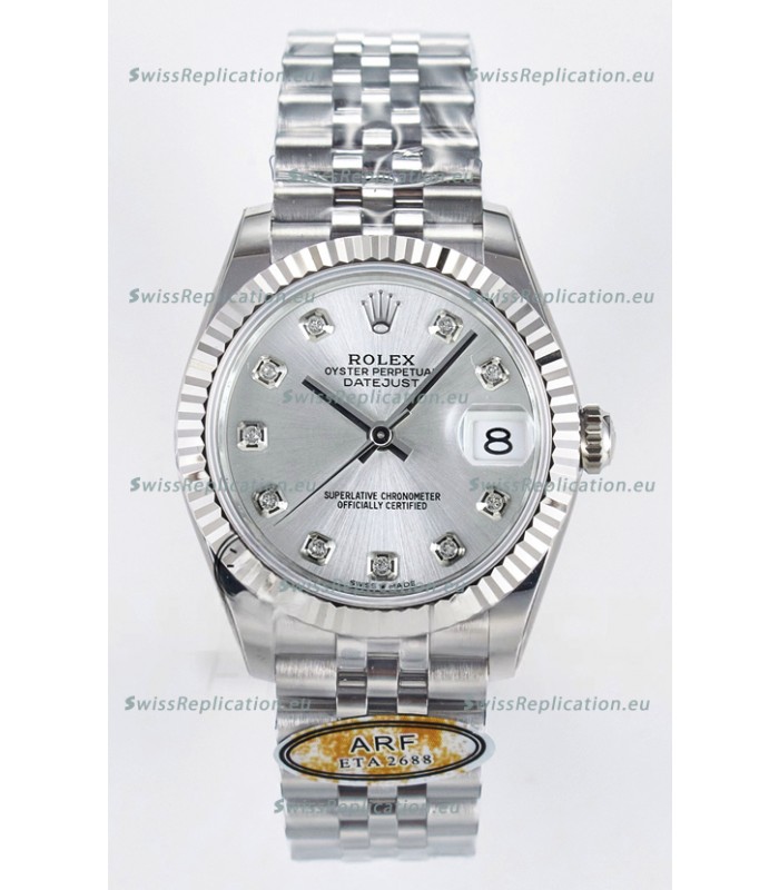 Rolex Super Clone Datejust ETA 2688 Movement 31MM Stainless Steel Case and Dial Watch 