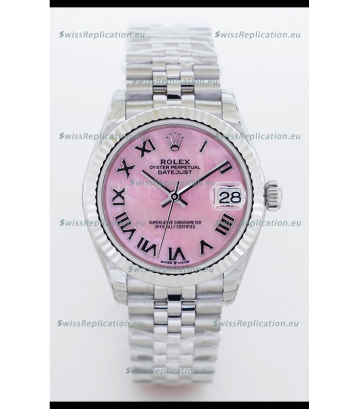 Rolex Datejust M126234 36MM ETA2836 Pink Mother of Pearl Dial - Roman Numerals 