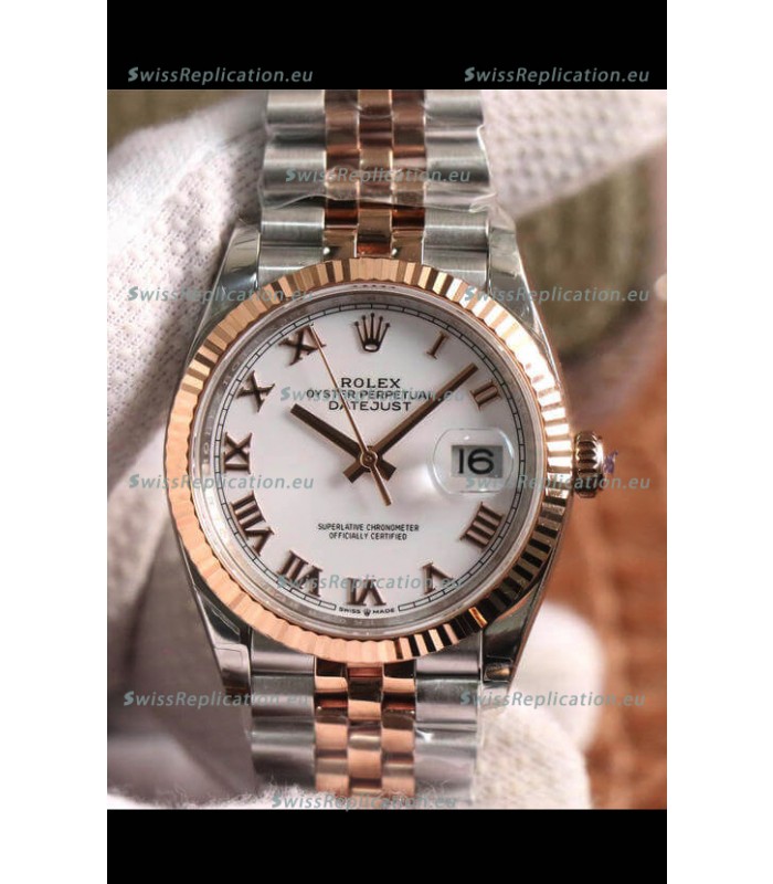 Rolex Datejust 126231 36MM Cal.3135 Swiss 1:1 Mirror Replica Watch in 904L Steel Casing 
