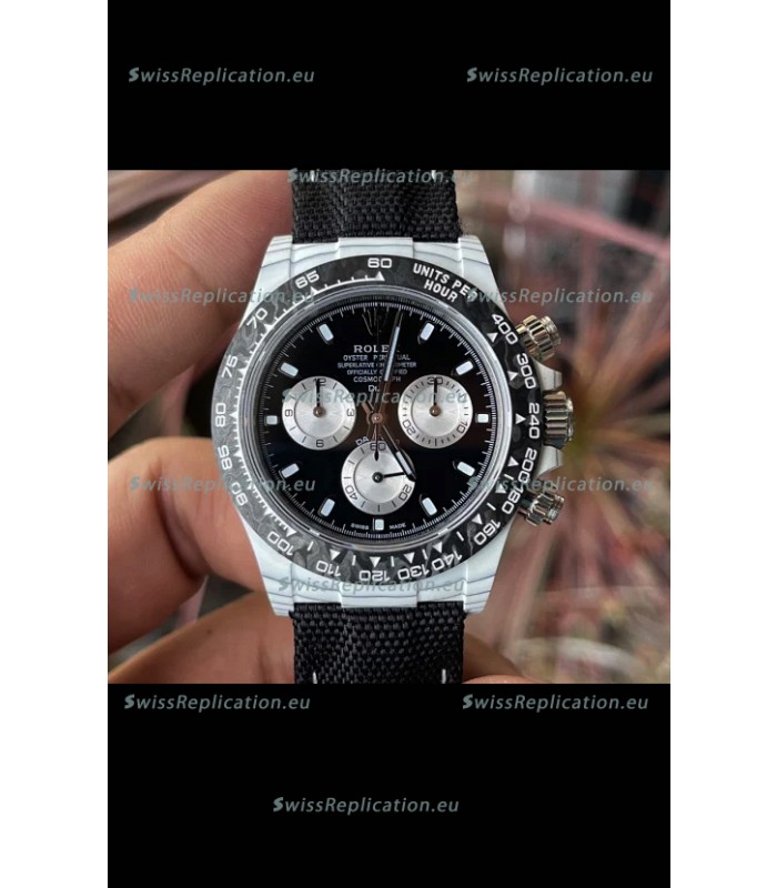 Rolex Cosmograph Daytona DiW Irbis V2 Edition Carbon Fiber Watch - Cal.4130 Movement