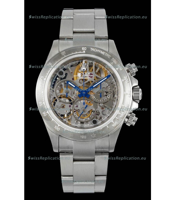 Rolex Daytona Super Clone "Artisans De Genève - Glacier" Edition Stainless Steel Watch 
