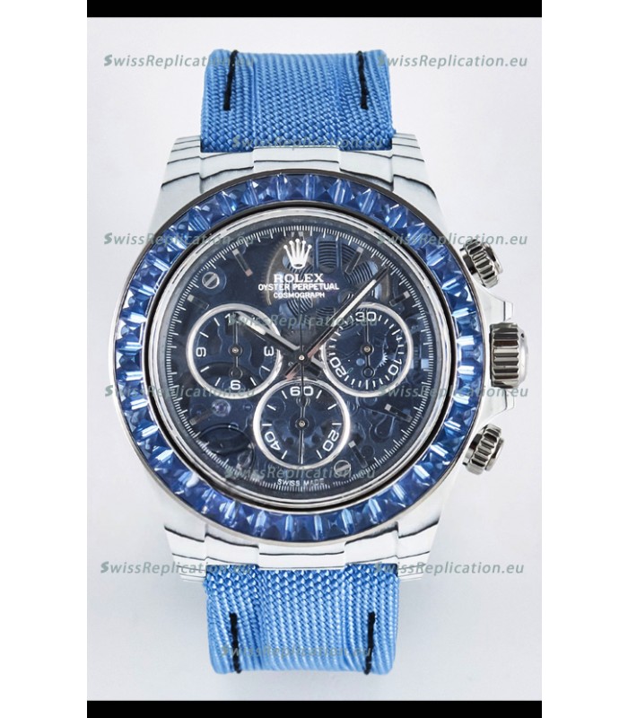 Rolex Daytona Super Clone "Artisans De Genève - Arolla Glacier" Edition Carbon Fiber Watch