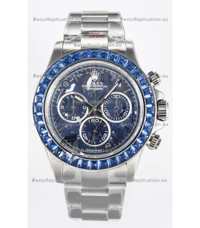 Rolex Daytona Super Clone "Artisans De Genève - Arolla Glacier" Edition Stainless Steel Watch 