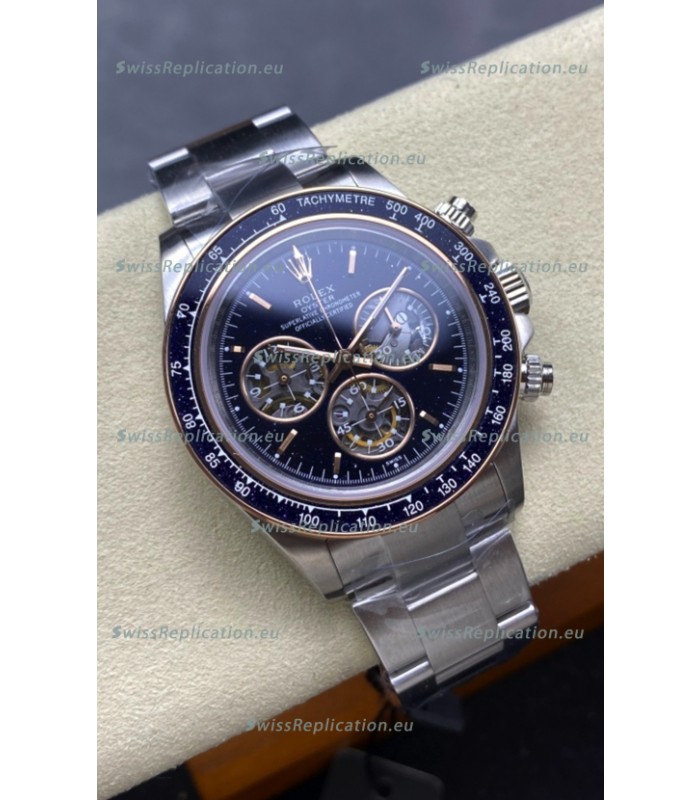 Rolex Daytona Super Clone "Artisans De Genève - Ventura" Edition Stainless Steel Watch 