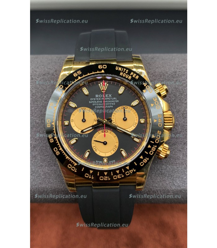 Rolex Daytona Super Clone M126518 Yellow Gold Grey Dial Original Cal.4131 Movement