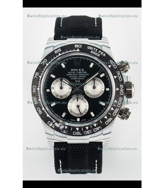 Rolex Daytona Super Clone DiW Irbis V2 Edition Carbon Fiber Watch - Cal.4130 Movement