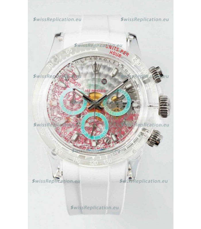 Rolex Daytona AET Remould XMAS Sapphires Casing 1:1 Swiss Replica Watch 
