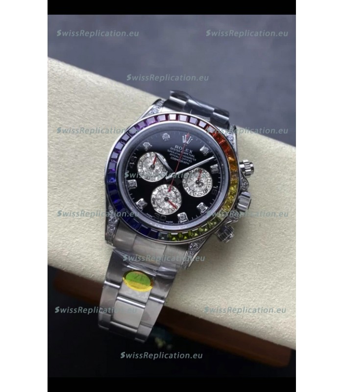 Rolex Daytona Super Clone 116509 Stainless Steel 1:1 Mirror Cal.4131 Movement Replica Watch