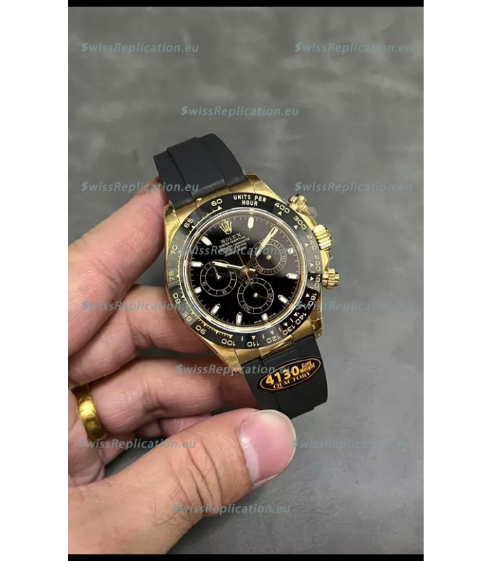 Rolex Cosmograph Daytona M126518 Yellow Gold Original Cal.4130 Movement - 904L Steel Watch
