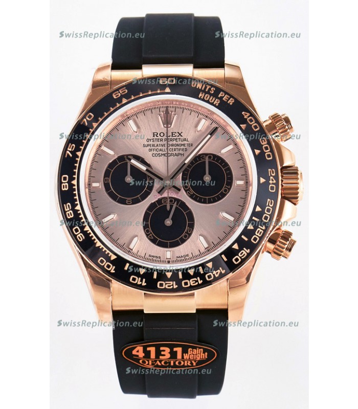 Rolex Cosmograph Daytona M126515 Rose Gold Casing & Dial Original Cal.4131 Movement Watch 