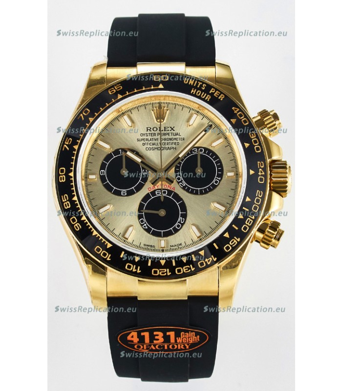 Rolex Cosmograph Daytona M126518 Yellow Gold Casing and Gold Dial Original Cal.4131 Movement