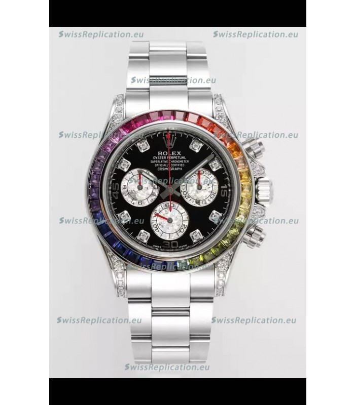 Rolex Cosmograph Daytona 116599RBOW Stainless Steel Original Cal.4130 Movement 