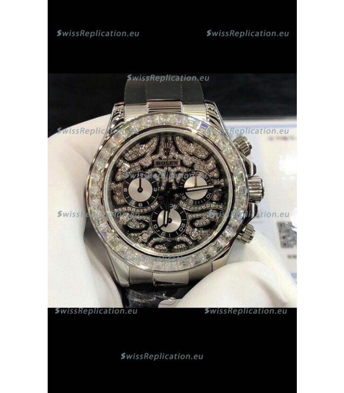 Rolex Cosmograph Daytona "Eye of the Tiger" Edition in 904L Steel Casing 1:1 Mirror Replica Watch 