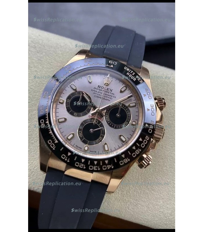 Rolex Cosmograph Daytona M116515LN-0059 Rose Gold Original Cal.4130 Movement - 904L Steel Watch