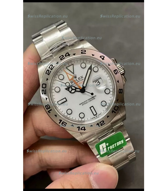 Rolex Explorer M216570-001 1:1 Mirror Replica Watch - White Dial CAL. 3285 Movement