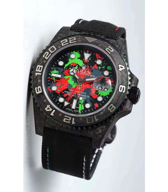 Rolex GMT Masters II DiW Edition Swiss Replica Watch - 1:1 Mirror Replica