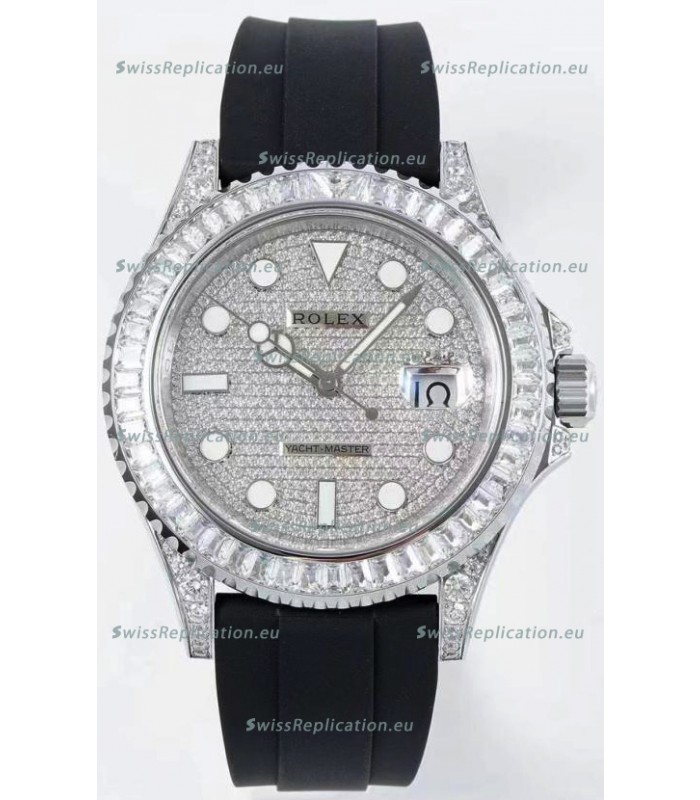 Rolex Yachtmaster 226679TBR White Gold 42MM Cal.3135 Swiss 1:1 Ultimate 904L Steel Watch