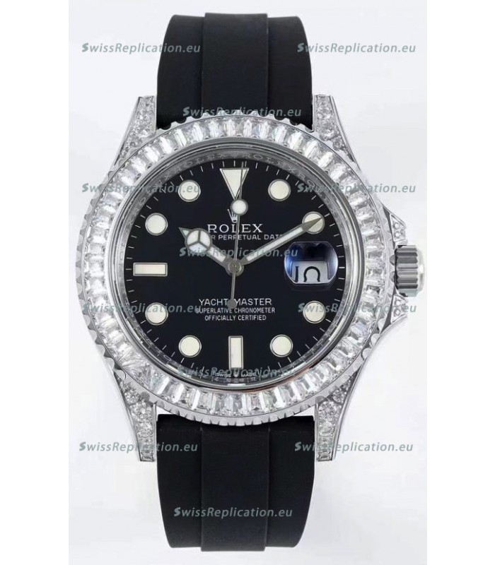 Rolex Yachtmaster 226679TBR White Gold 42MM Cal.3135 Swiss 1:1 Ultimate 904L Steel Watch
