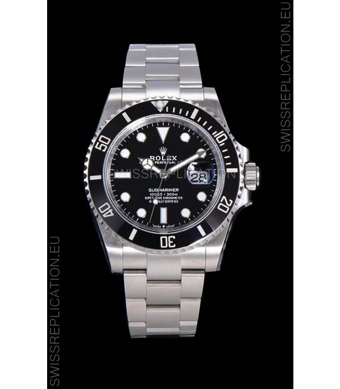 Rolex Submariner 41MM Steel 126610LN - Replica 1:1 Mirror - Ultimate 904L Steel Watch