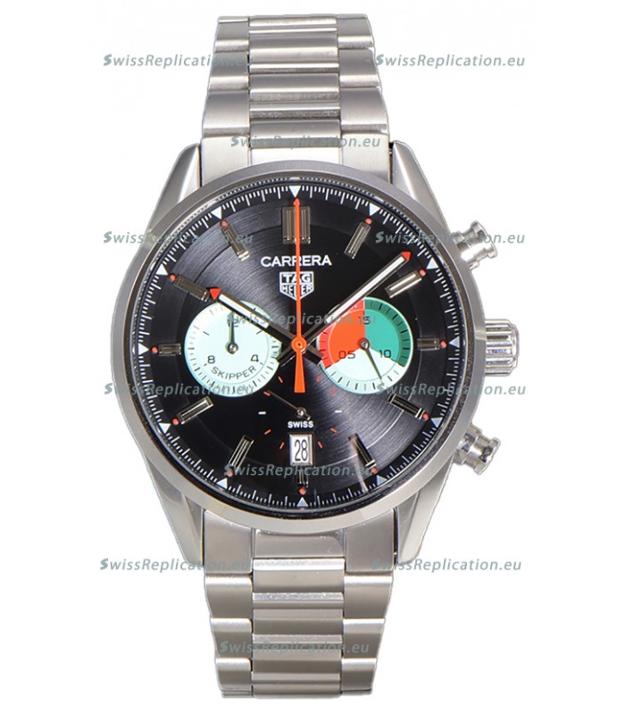 Tag Heuer Carrera Carrera Skipper 39 Chronograph Swiss Quartz Replica Watch 