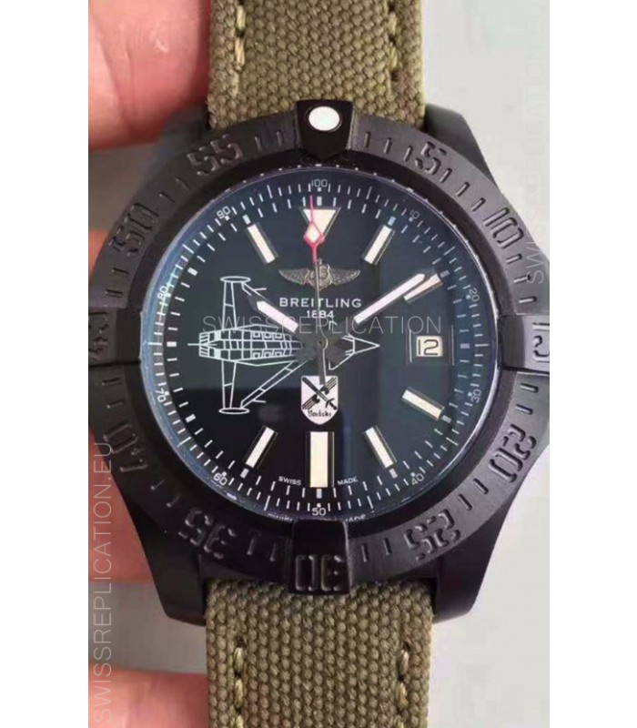 Breitling Avenger II Limited Edition Swiss Replica Watch in PVD Casing 