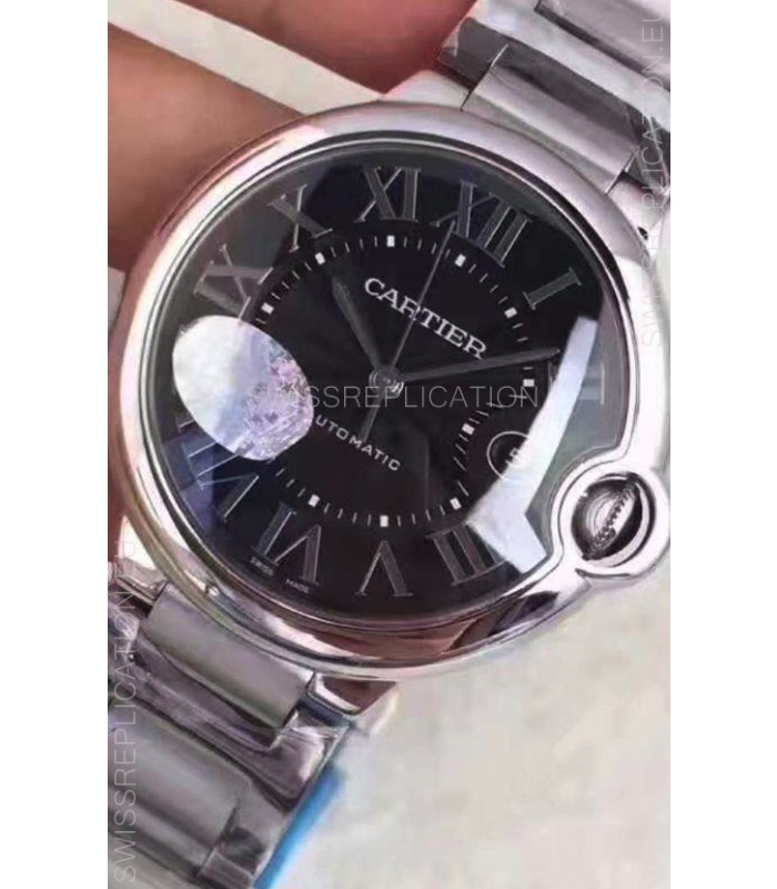 Ballon De Cartier Automatic 1:1 Mirror Swiss Replica Watch in 904L Steel Casing - 42MM