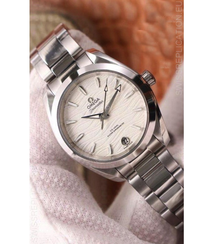 Omega Seamaster Aquaterra 150M 34MM Swiss Replica Watch in White Dial